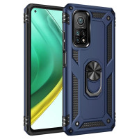Хибриден гръб със стойка за Xiaomi Mi 10T 5G/10T Pro 5G - тъмно син