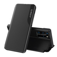 Тънък кожен калъф за Xiaomi Mi 10T 5G/10T Pro 5G – черен