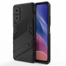 Хибриден гръб със стойка за Xiaomi Mi 11i 5G/POCO F3 5G - черен