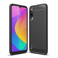Силиконов гръб rugged armor за Xiaomi Mi A3 - черен