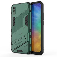 Хибриден гръб със стойка за Xiaomi Redmi 9A - зелен металик