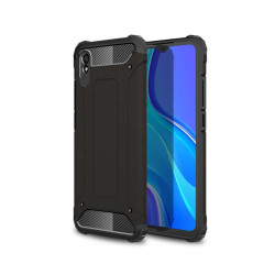 Хибриден гръб за Xiaomi Redmi 9A - черен