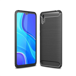 Силиконов гръб Rugged Armor за Xiaomi Redmi 9A - черен