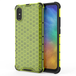 Хибриден гръб с ромбоидна шарка за Xiaomi Redmi 9A - зелен