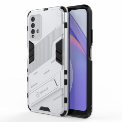 Хибриден гръб със стойка за Xiaomi Redmi 9T - бял