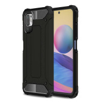 Хибриден гръб за Xiaomi Redmi Note 10 5G/POCO M3 Pro - черен