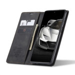 Калъф страничен flip марка CASEME за Xiaomi Redmi Note 9 Pro – черен - 3 Калъф страничен flip марка CASEME за Xiaomi Redmi Note 9 Pro – черен - 3