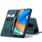 Калъф страничен flip марка CASEME за Xiaomi Redmi Note 9 Pro – тюркоазен - 0 Калъф страничен flip марка CASEME за Xiaomi Redmi Note 9 Pro – тюркоазен - 0