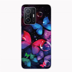 Силиконов гръб за Xiaomi 11T 5G/11T Pro - шарени пеперуди