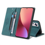 Кожен калъф страничен flip марка GQ.UTROBE за Xiaomi 12 – тюркоазен - 0 Кожен калъф страничен flip марка GQ.UTROBE за Xiaomi 12 – тюркоазен - 0
