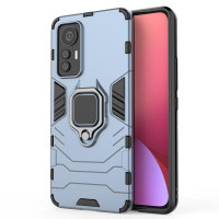 Хибриден гръб със стойка за Xiaomi 12 Lite - стоманено син