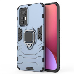 Хибриден гръб със стойка за Xiaomi 12 Lite - стоманено син