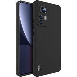 Силиконов гръб марка IMAK за Xiaomi 12 Pro - черен