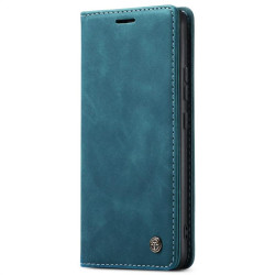 Калъф страничен flip марка CASEME за Xiaomi 12T 5G/12T Pro – тюркоазен