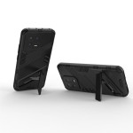 Хибриден гръб със стойка марка BIBERCAS за Xiaomi 13 - черен - 0
