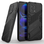 Хибриден гръб със стойка марка BIBERCAS за Xiaomi 13 - черен - 1