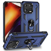 Хибриден гръб със стойка за Xiaomi 13 - тъмно син