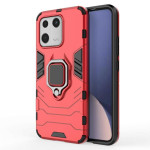 Хибриден гръб със стойка за Xiaomi 13 - червен