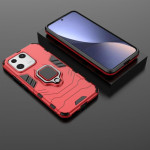 Хибриден гръб със стойка за Xiaomi 13 - червен - 0