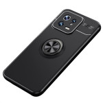 Хибриден гръб със стойка тип пръстен за Xiaomi 13 - черен