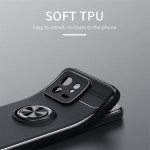 Хибриден гръб със стойка тип пръстен за Xiaomi 13 - черен - 1