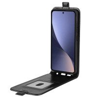 Кожен калъф flip за Xiaomi 13 - черен