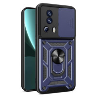 Хибриден гръб със стойка за Xiaomi 13 Lite - тъмно син