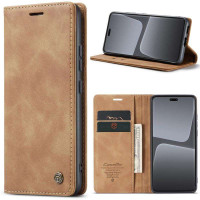 Калъф страничен flip марка CASEME за Xiaomi 13 Lite &ndash; бежов