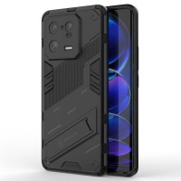 Хибриден гръб със стойка марка BIBERCAS за Xiaomi 13 Pro - черен