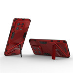 Хибриден гръб със стойка марка BIBERCAS за Xiaomi 13 Pro - червен - 2