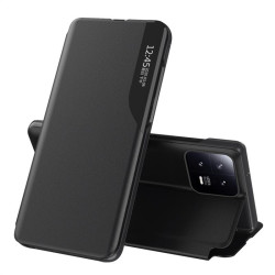Тънък кожен калъф за Xiaomi 13 Pro – черен