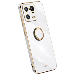 Хибриден гръб със стойка тип пръстен марка XINLI за Xiaomi 13 Pro - бял