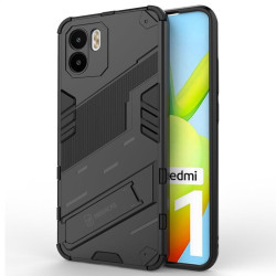 Хибриден гръб със стойка марка BIBERCAS за Xiaomi Redmi A1 - черен