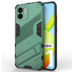 Хибриден гръб със стойка марка BIBERCAS за Xiaomi Redmi A1 - зелен металик