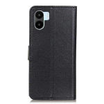Кожен калъф тип портмоне за Xiaomi Redmi A1 - черен - 2 Кожен калъф тип портмоне за Xiaomi Redmi A1 - черен - 2