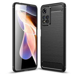 Силиконов гръб Rugged Armor за Xiaomi Redmi Note 11 Pro+ 5G - черен