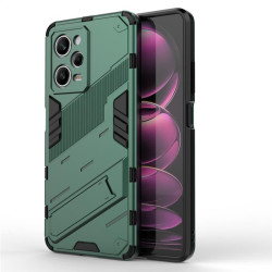 Хибриден гръб със стойка марка BIBERCAS за Xiaomi Redmi Note 12 Pro 5G - зелен