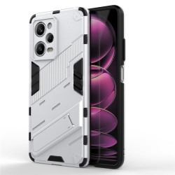 Хибриден гръб със стойка марка BIBERCAS за Xiaomi Redmi Note 12 Pro 5G - бял