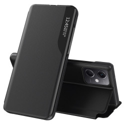 Тънък кожен калъф за Xiaomi Redmi Note 12 Pro 5G – черен