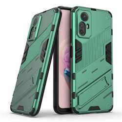 Хибриден гръб със стойка марка BIBERCAS за Xiaomi Redmi Note 12S - зелен металик