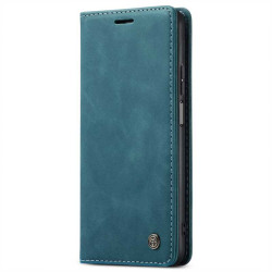 Калъф страничен flip марка CASEME за POCO M4 Pro &ndash; тюркоазен