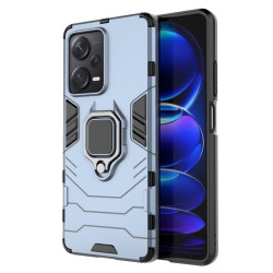Хибриден гръб със стойка за Xiaomi Redmi Note 12 Pro+ 5G - стоманено син