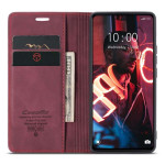 Калъф страничен flip марка CASEME за Xiaomi Redmi Note 12 Pro+ 5G – винено червен - 1 Калъф страничен flip марка CASEME за Xiaomi Redmi Note 12 Pro+ 5G – винено червен - 1