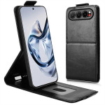 Кожен калъф flip за ZTE nubia Air - черен - 1 Кожен калъф flip за ZTE nubia Air - черен - 1
