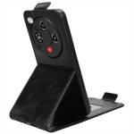 Кожен калъф flip за ZTE nubia Focus 2 - черен - 0 Кожен калъф flip за ZTE nubia Focus 2 - черен - 0