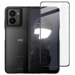 Удароустойчив стъклен протектор за екран марка IMAK за HMD Fusion 5G - с черна рамка - 1 Удароустойчив стъклен протектор за екран марка IMAK за HMD Fusion 5G - с черна рамка - 1
