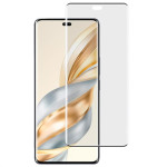 Удароустойчив стъклен протектор за екран марка IMAK за Honor Magic7 Lite 5G - черна рамка от горе и отдолу на екрана - 0 Удароустойчив стъклен протектор за екран марка IMAK за Honor Magic7 Lite 5G - черна рамка от горе и отдолу на екрана - 0