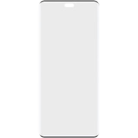 Удароустойчив стъклен протектор за екран марка IMAK за Honor Magic7 Lite 5G - черна рамка от горе и отдолу на екрана