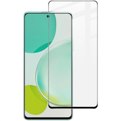 Удароустойчив стъклен протектор покриващ целия екран марка IMAK Pro за Huawei Nova 11i - с черна рамка