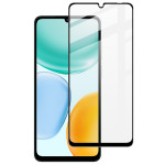 Извит удароустойчив стъклен протектор покриващ целия екран марка IMAK за Honor X5c Plus - с черна рамка Извит удароустойчив стъклен протектор покриващ целия екран марка IMAK за Honor X5c Plus - с черна рамка